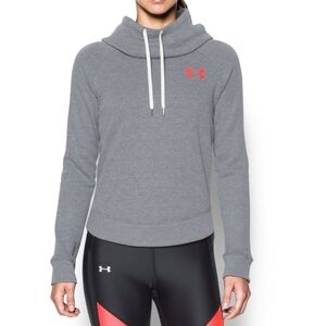 Under Armour Women's Gray Hoodie Sweater, Size Medium